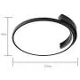 15.7 inch Rings LED Ceiling Light, Minimalist Modern Flush Mount Ceiling Lamp for Bedroom, Living Room, Dining Room, Kitchen 15.7 inch Rings LED Ceiling Light, Minimalist Modern Flush Mount Ceiling Lamp for Bedroom, Living Room, Dining Room, Kitchen