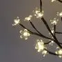 Lightshare 18 Inch Cherry Blossom Bonsai Tree, 48 LED Lights, 24V UL Listed Adapter Included, Metal Base, Warm White Lights, Ideal as Night Lights, Home Gift Idea