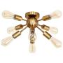 bgLight 8-Light Sputnik Chandeliers, Semi Flush Mount Chandeliers Modern Ceiling Light Fixture for Kitchen Dining Room Living Room Bedroom Entryway Hallway,Antique Brass bgLight 8-Light Sputnik Chandeliers, Semi Flush Mount Chandeliers Modern Ceiling Light Fixture for Kitchen Dining Room Living Room Bedroom Entryway Hallway,Antique Brass