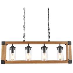 Contemporary Island Lighting 4 Lights Kitchen Hanging Lights for Dining Room, Kitchen Island.
