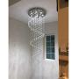 Chandelier Modern Crystal Raindrop Chandelier Lighting Flush Mount LED Ceiling Light Fixture Pendant Lamp for Dining Room Bathroom Bedroom Livingroom (Crystal chandeliers6)