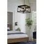 Briarwood Collection Rich Oak Four-Light Farmhouse Chandelier
