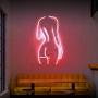 Naked Lady Real Glass Neon Signs, Neon Light Sign Neon Lamp, Wall Sign Art Decorative Signs Lights, Neon Words for Home Bedroom Room Decor Bar Beer Office for Party Holiday Wedding Decoration Sign