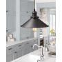 Zeyu Industrial Pendant Light, Vintage Hanging Light Fixture for Dining Room, Oil Rubbed Bronze Finish with Metal Shade, 102-1 ORB