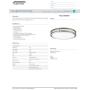 Progress Lighting P7253-0930K9 COMM One-Light LED CTC, Brushed Nickel