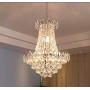 Zgear 6 Lights Luxury Modern/Contemporary Crystal Chandelier Ceiling Light Pendant Light for Dining Room, Living Room (6 Lights Pendant)