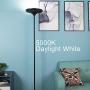 Lightdot 24W LED Torchiere Floor Lamp, Brightness Selectable, 5000K Standing Lamp for Bedroom, Living Room, Tall Pole Light for Reading & Offices
