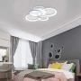 Ganeed Modern Ceiling Light,Metal Acrylic LED Flush Mount Ceiling Light Fixtures,36W LED Chandelier Light Fixture for Living Room Kitchen Bedroom Dinner Room,Cool White 6500K Ganeed Modern Ceiling Light,Metal Acrylic LED Flush Mount Ceiling Light Fixtures,36W LED Chandelier Light Fixture for Living Room Kitchen Bedroom Dinner Room,Cool White 6500K