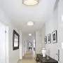 LED Flush Mount Ceiling Light, VICNIE 14 Inch Dimmable Round Lighting Fixture, 20W 1400 Lumens 3000K Warm White, ETL Listed for Kitchen, Hallway, Bedroom, Stairways (Metal Body and Acrylic Shade) LED Flush Mount Ceiling Light, VICNIE 14 Inch Dimmable Round Lighting Fixture, 20W 1400 Lumens 3000K Warm White, ETL Listed for Kitchen, Hallway, Bedroom, Stairways (Metal Body and Acrylic Shade)