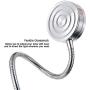 Lysed LED Wall Lamp 5W Reading Light,Book Light for Reading in Bed,Warm White Bedroom Bedside Lamp Wall Light,Vanity Lights with Switch and Plug in Cord,720°Adjustable Angle（Easy to Install）