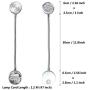 Flexible LED Wall Lamp Reading Lamps,Lysed 3W Reading Light for Bed Headboard，Gooseneck Wall Mount Light,Three Color Warm Light White Light Natural Light,Goose Neck Plug Wired Sconce Lamp