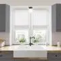 Design House 588483 Millbridge Traditional 1 Indoor Ceiling Mount Globe Light Dimmable for Bedroom Dining Room Kitchen, No Pull Chain, Matte Black