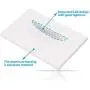 LEONLITE 120V Dimmable LED Step Lights, 3000K Warm White, Indoor & Outdoor, High CRI 90, ETL Certified, White, Pack of 3