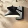 Danbury Modern Outdoor Wall Light Fixture LED Black 6'' Security Dusk to Dawn for Exterior House Porch Patio - John Timberland