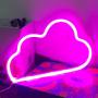 LED Neon Signs for Wall Decor,USB or Battery Decor Light,Neon Light for Bedroom,LED Neon Decorative Lights for Christmas,Party,Girls Living Room (Pink)