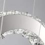 Modern Chandelier Crystal Ceiling Light LED Dimmer Bulbs Lighting Fixtures for Dining Room,Restaurant,Kitchen Island Fixtures Chandeliers