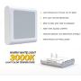 MAZ-TEK Plug-In Led Night Light with Auto Dusk to Dawn Sensor,Adjustable brightness Warm White lights for Hallway,Bedroom, kids Room, Kitchen, Stairway, 2 Pack