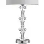 BOBOMOMO Modern Crystal USB Table Lamps Set of 2 for Living Room Bedroom 26''