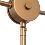 LOG BARN Gold Chandelier, 5-Light Dining Room Lighting with Bubble Glass, Kitchen Island Light Fixture, 22.5” Dia