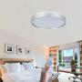 36W Dimmable Flush Mount Ceiling Light Fixture Color Changing via Remote Control, Smart Phone APP for Family Living Room Bedroom Dining Room