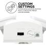 Home Zone Security Motion Sensor Security Light - Outdoor Weatherproof 5000K LED Frosted Lens Flood Lights