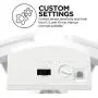 Home Zone Security Motion Sensor Security Light - Outdoor Weatherproof 5000K LED Frosted Lens Flood Lights