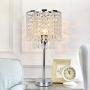 Decorative Crystal Table Lamp Nightstand Desk Lamp with Crystal Shade Elegant Bedside Light for Dining Room Bedroom Living Room Decorative Crystal Table Lamp Nightstand Desk Lamp with Crystal Shade Elegant Bedside Light for Dining Room Bedroom Living Room