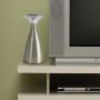Light It! By Fulcrum, Lanterna LUX, Wireless 23-LED Touch Lamp, Battery Operated, Silver