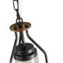 Giluta Simple Pendant Light Retro Island Pendant Lighting Fixture, Farmhouse Kitchen Hanging Ceiling Light with Seeded Glass Shade for Bedroom Living Room Bathroom (P0039)