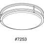 Progress Lighting P7253-0930K9 COMM One-Light LED CTC, Brushed Nickel