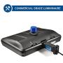 Hyperikon LED Parking Lot Lights, Shoebox Pole Street Light, 100-277V, Photocell, 480 Watts