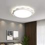 LED Flush Mount Ceiling Light FangYanMei Small Ceiling lamp Sun Ceiling Light for Bedroom Boys and Girls Room lamp White Metal Light led Modern Ceiling Light fixtures 4000K 20.4INCH 68W