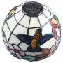 Tiffany Table Lamp Cover Colored Glass Lamp Shade Mediterranean Style Lampshade for Table Lamp Bedroom Dining Room (029)