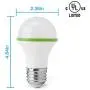 KINUR LED NEON Pink Light Bulbs,3W (25W 40W Equivalent) UL Listed A15 e26 Base LED Pink Sleep Lights, Porch, Outdoor, Home Lighting, Holiday Lighting, Refrigerator Light Bulb 2 Pack