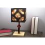 Minecraft Glowstone 14 Inch Corded Desk LED Night Light - Decorative, Fun, Safe & Awesome Bedside Mood Lamp Toy for Baby, Boys, Teen, Adults & Gamers - Best for Homes Bedroom, Living Room Or Office