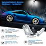 Garage Light Tanbaby LED Garage Light LED Light E26/E27 Garage Lights Ceiling LED Shop Light 60W Deformable LED Adjustable Light Garage Lighting Garage Light Bulb for Garage, Working Light (NO Sensor)