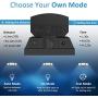 Samuyang LED Solar Security Lights Outdoor, IP65 Waterproof Dusk to Dawn Solar Motion Sensor Light,1500LM,6000K Daylight Black Flood Light with 3 Adjustable Head for Garage,Backyard, Pathway,Patio