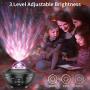Star Projector & Night Light Projector, Galaxy Light Projector for Bedroom,Kids, with 10 Lighting Modes, Bluetooth Speaker, Remote Control, Sound-Activated and Auto-Off Timer, Great Festival Decor