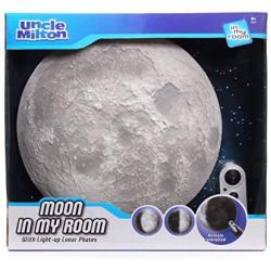 Moon In My Room Remote Control Wall Décor Night Light - Uncle Milton