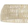 JONATHAN Y JYL6504A Campana 20'' Woven Rattan Dome LED Pendant, Scandinavian, Minimalist, Transitional for Kitchen, Living Room, Cream