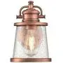 Westinghouse Lighting 6361000 Emma Jane One-Light, Washed Copper Finish with Clear Seeded Glass OUTDOOR WALL Fixture Westinghouse Lighting 6361000 Emma Jane One-Light, Washed Copper Finish with Clear Seeded Glass OUTDOOR WALL Fixture