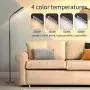 Soarz LED Floor Lamp with 4 Color Temperatures and Stepless Dimmer, Adjustable Goose Neck Standing Lamp with Touch Control and Remote Control for Living Room, Bedroom and Office, Black Soarz LED Floor Lamp with 4 Color Temperatures and Stepless Dimmer, Adjustable Goose Neck Standing Lamp with Touch Control and Remote Control for Living Room, Bedroom and Office, Black