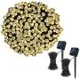 Koxly Solar Christmas String Lights,72FT 200 LED 8 Modes Solar Powered Christmas Lights Outdoor String Lights Waterproof Fairy Lights for Garden Party Wedding Xmas Tree Koxly Solar Christmas String Lights,72FT 200 LED 8 Modes Solar Powered Christmas Lights Outdoor String Lights Waterproof Fairy Lights for Garden Party Wedding Xmas Tree
