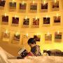 Muruiao 20led 10clips Led Picture Clip Light Or LED Photo String Lights for Hanging Pictures Christmas, Wedding and Bedroom Home Decoration Warm White