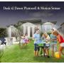 Outdoor Solar Light, Motion Sensor Security LED Light Dusk to Dawn Wireless, 2-in-1 Solar Powered Landscape Spot Lights Waterproof for Yard Driveway Lighting, Egreat (Black, Solar Flood Light)
