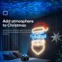 Led Night Light, Star Projector, Galaxy Projector, HOKEKI Lights for Bedroom, Starlight Projector,with Bluetooth Speaker, Can Remote Control Adjust Brightness, Suitable for Romantic Gifts
