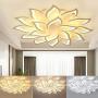 TFCFL 18 Heads LED Ceiling Light, Modern Dimmable Acrylic Chandelier Lamp Lotus Shape Pendant Light Fixture for Living Room Dining Bedroom (White) TFCFL 18 Heads LED Ceiling Light, Modern Dimmable Acrylic Chandelier Lamp Lotus Shape Pendant Light Fixture for Living Room Dining Bedroom (White)