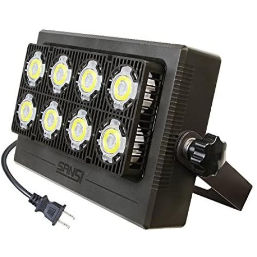 Outdoor LED Flood Light 350W Equiv. 5000lm Super Bright Security Light, LED Work Light, 5700K Daylight White, IP66 Waterproof Outdoor Lamp Exterior Wall Light for Yard Garage Porch 90-264V