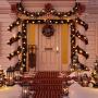 8 Modes Christmas String Lights 10 Feet 30 LED Christmas Snowflake Fairy Lights Battery Operated Waterproof Lights for Home Garden Patio Bedroom Christmas Outdoor Indoor Decorations (Warm White)