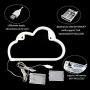 Protecu Cloud Light Neon Sign, LED Signs for Bedroom Neon Signs for Wall Decor, Neon Lights Light Up Signs for Kids Living Room, Birthday, Wedding Party, Christmas, New Year Home Decor (Blue)